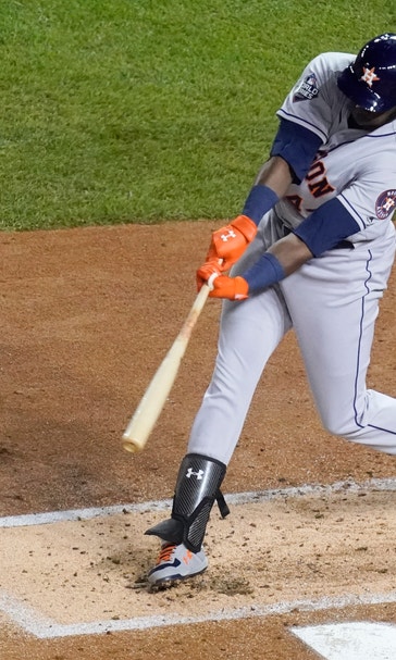 Air Yordan: Álvarez hits 2-run homer in Astros' Game 5 win
